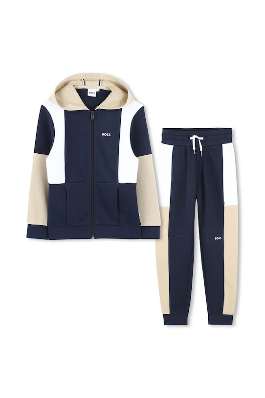 BOSS trening copii tricotaj bleumarin J51966.102.108