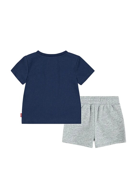 Комплект для немовлят Levi's BATWING TEE & KNIT SHORT S 6EK813.PPYA темно-синій SS25