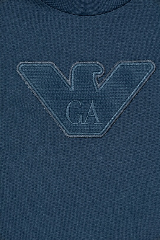 Dětská bavlněná souprava Emporio Armani námořnická modř EB000143.AF13304