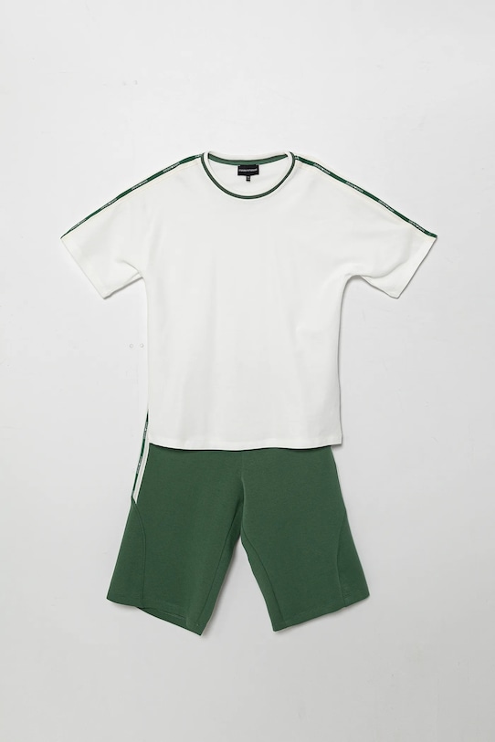 Dětská souprava Emporio Armani EB000150.AF10497 zelená SS25