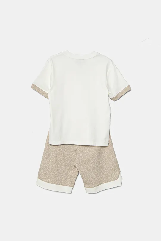 Chłopiec Emporio Armani komplet dziecięcy EB000224.AF13431 beżowy