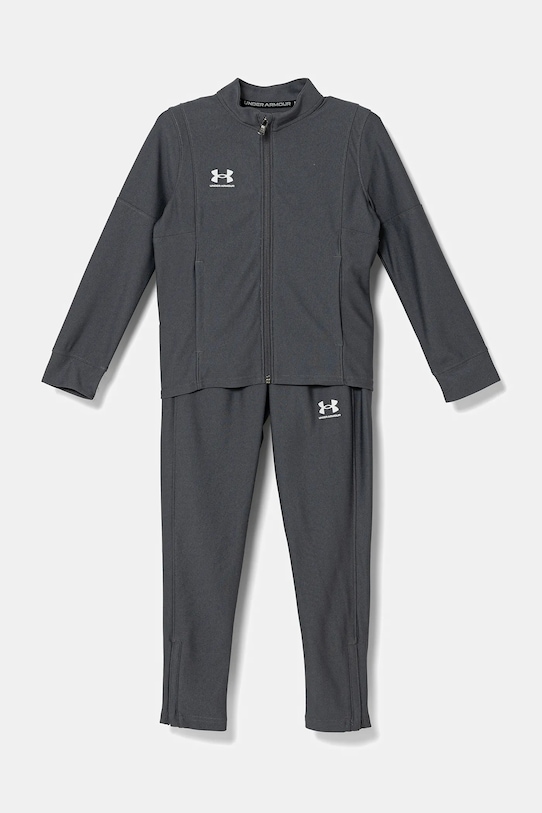 Παιδική φόρμα Under Armour Challenger Tracksuit πλεκτό ύφασμα γκρί 1379708