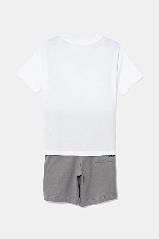 United Colors of Benetton komplet bawełniany dziecięcy 3096CK00D.G.Seasonal biały SS25