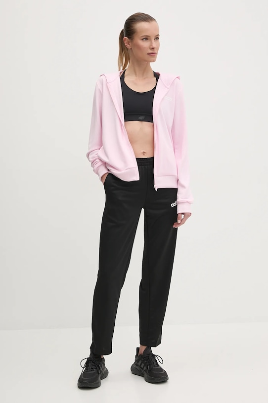 Спортивний костюм adidas LINEAR TS трикотаж рожевий JD2702