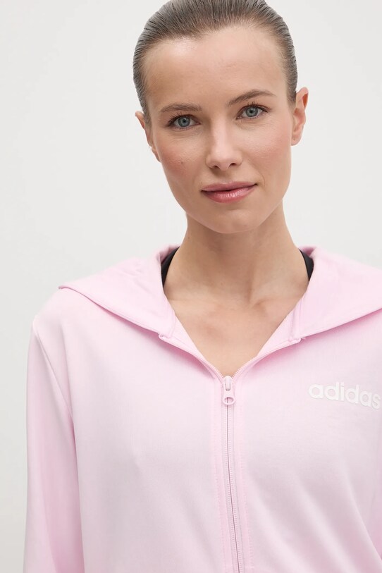 Спортивний костюм adidas LINEAR TS JD2702 рожевий