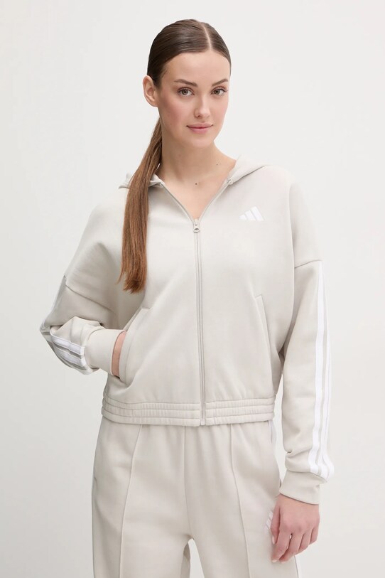 Abbigliamento adidas tuta da ginnastica ENERGIZE JD2667 beige