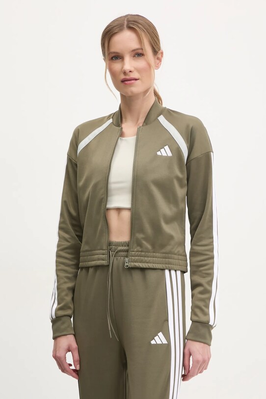 Tepláková súprava adidas TEAMSPORT JD2676 zelená SS25