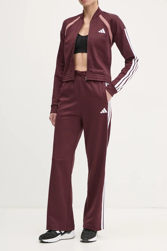 adidas melegítő szett TEAMSPORT JF3386 burgundia