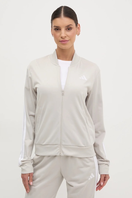 adidas dres 3-Stripes JD2686 szary SS25