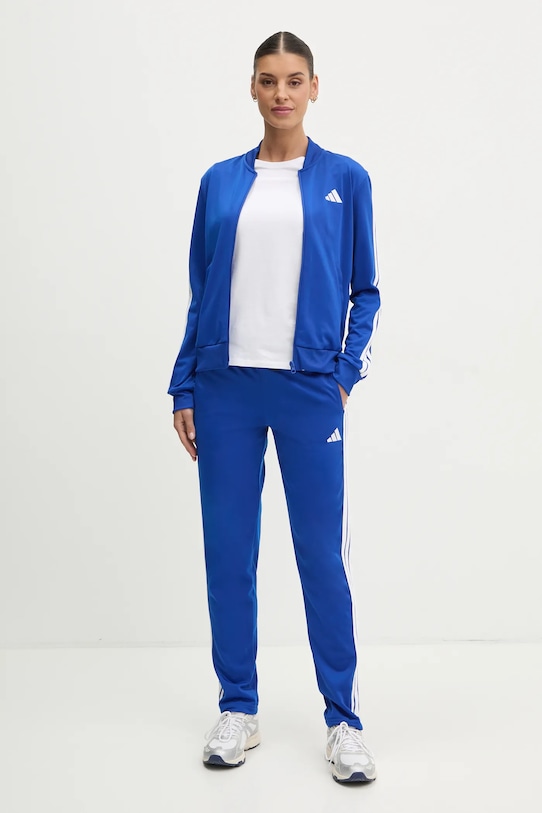 Φόρμα adidas 3-Stripes πλεκτό ύφασμα μπλε JD2688