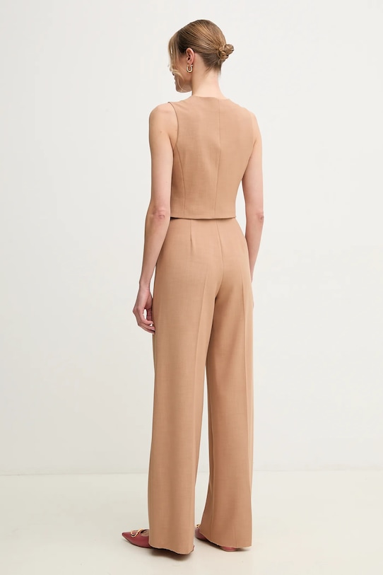 Îmbrăcăminte Marella compleu jachetă si pantaloni Emme by Marella 2515211011 maro