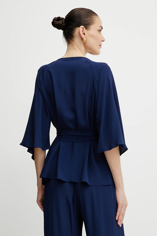 Îmbrăcăminte Marella bluză și pantaloni Emme by Marella 2515211022 bleumarin