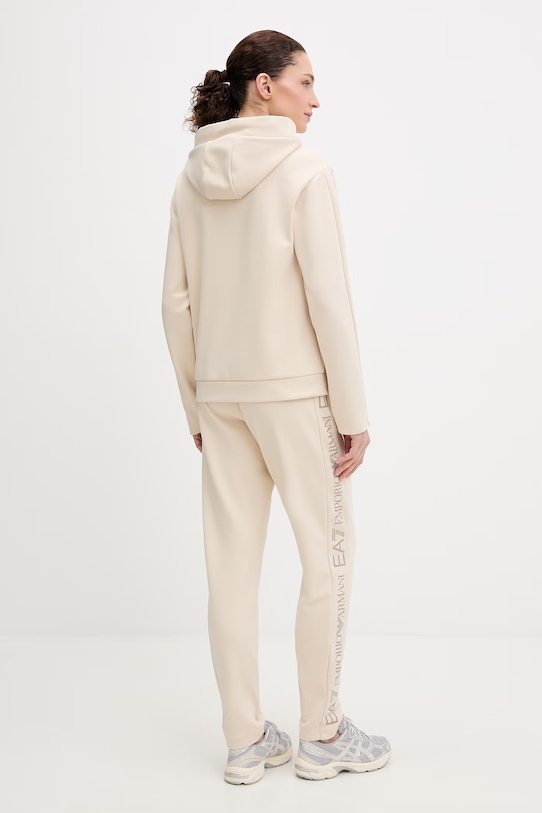 Tepláková súprava EA7 Emporio Armani béžová AF10443.7W000116