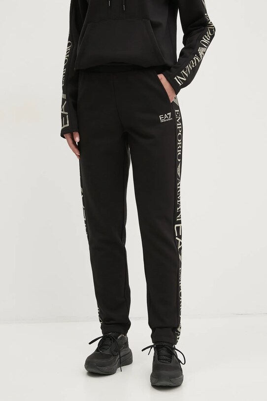 Спортивний костюм EA7 Emporio Armani чорний AF10443.7W000116