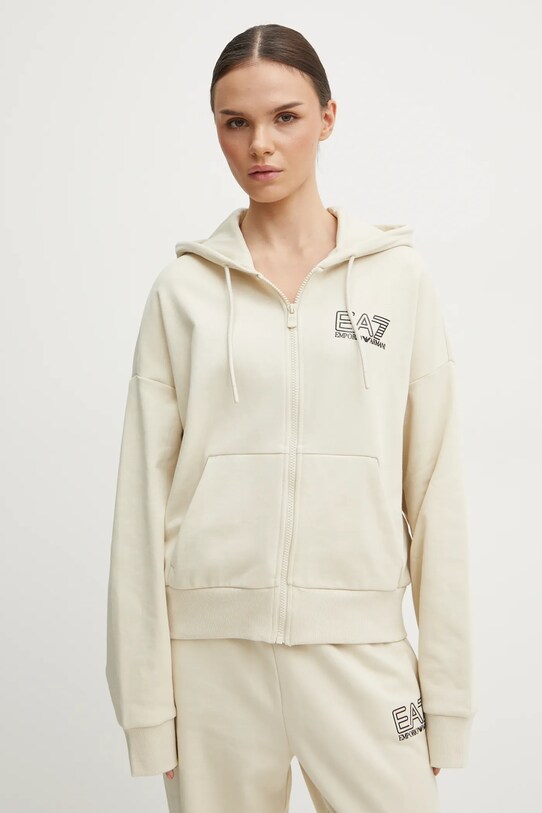 Oblečenie Tepláková súprava EA7 Emporio Armani AF12473.7W000110 béžová