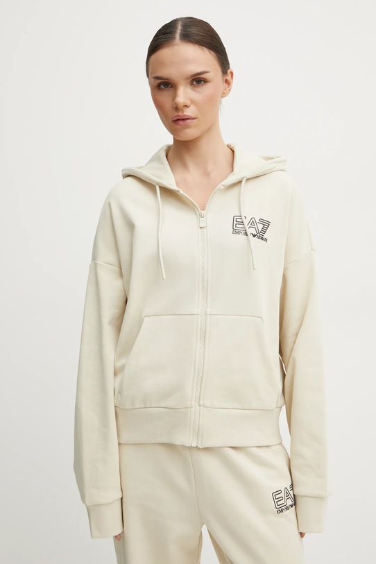 Odzież EA7 Emporio Armani dres AF12473.7W000110 beżowy