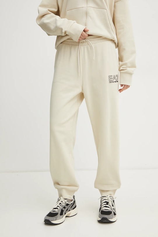 EA7 Emporio Armani dres beżowy AF12473.7W000110