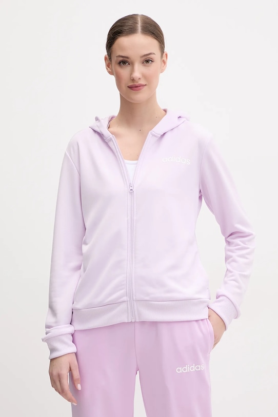 Tepláková souprava adidas Linear JD2700 fialová SS25