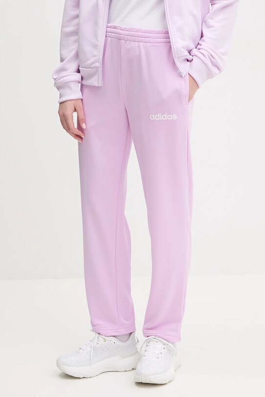 Спортивний костюм adidas Linear фіолетовий JD2700