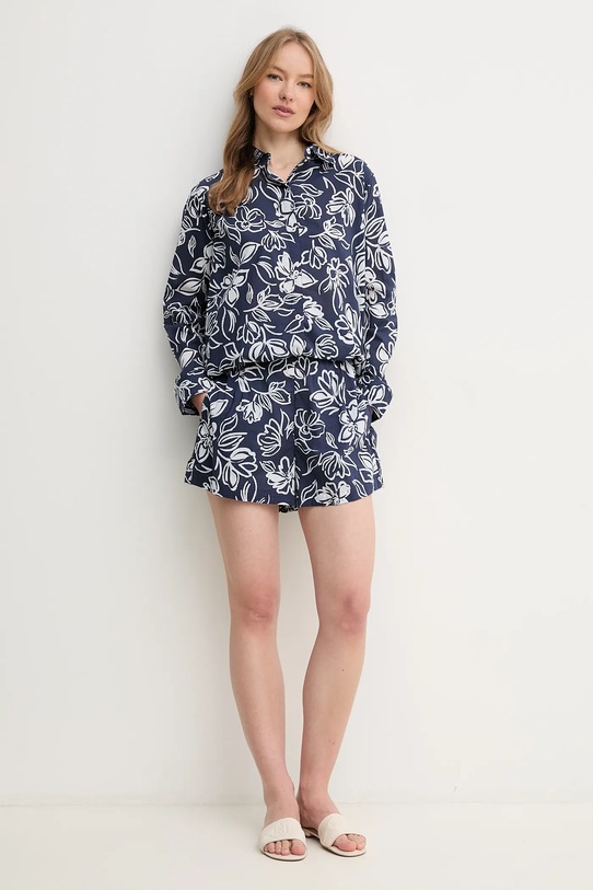 Бавовняний комплект Lauren Ralph Lauren 20527279 темно-синій SS25