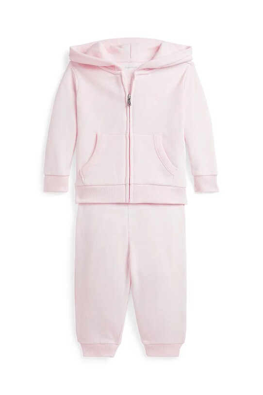Polo Ralph Lauren trening bebeluși tricotaj roz 310879018003