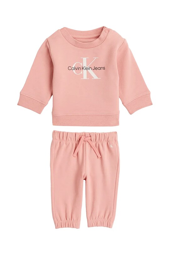 Детский комплект Calvin Klein Jeans 3 шт с эластаном розовый IN0IN00011.G.PPYA