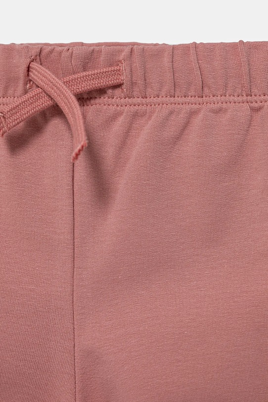 Dziewczynka Calvin Klein Jeans dres bawełniany niemowlęcy IN0IN00288.G.PPYA różowy