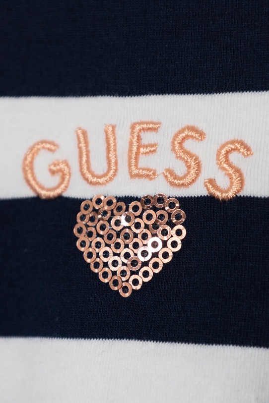 Dziewczynka Guess komplet niemowlęcy A5RG08.K9NF4.PPYA niebieski