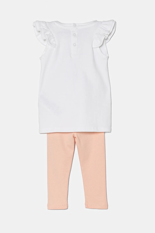 Detská bavlnená súprava Guess A5RG10.KA6W4.PPYA biela SS25