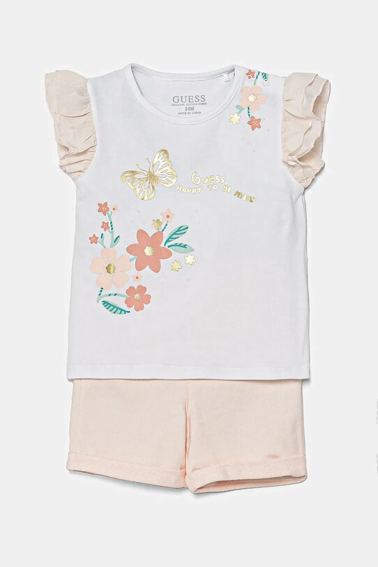 Guess set per bambini maglia bianco A5RG14.K6YW4.PPYA