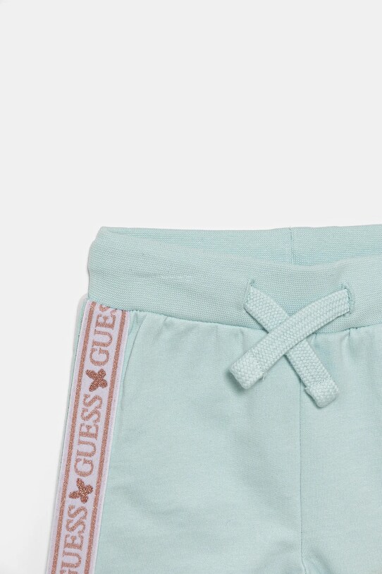 Djevojčice Trenirka za bebe Guess A5RG19.KA6R4.PPYA tirkizna