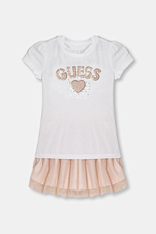 Дитячий комплект Guess аплікація білий K5RG06.K6YW0.PPYA