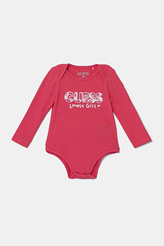 Dziewczynka Guess komplet niemowlęcy S5RG01.J1314.PPYA różowy