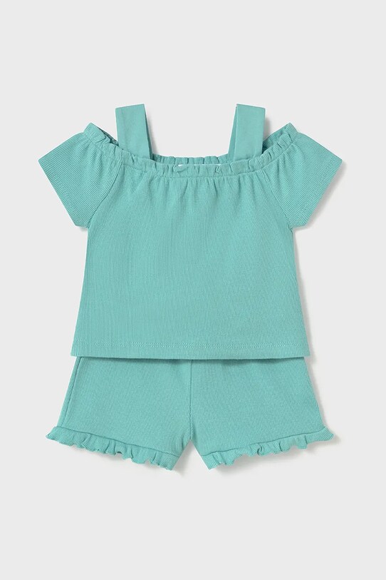 Otroški komplet Mayoral Z elastanom turkizna 1262.4K.Baby.PPYA