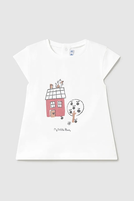 Mayoral set de bumbac pentru copii 1574.4F.Baby.PPYA roz SS25