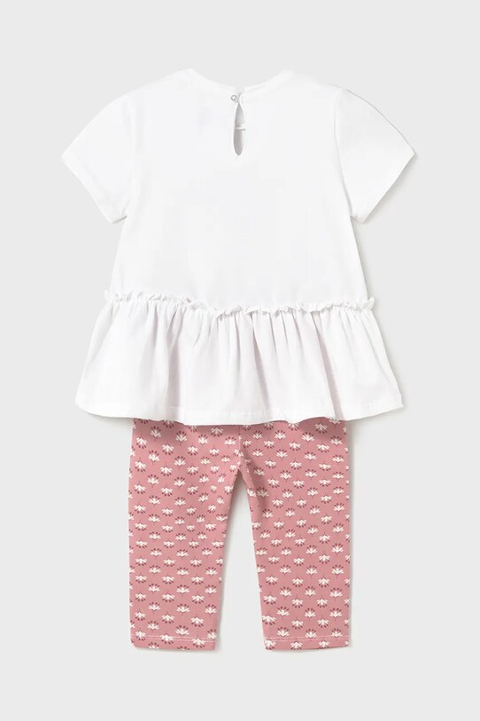 Mayoral set de bumbac pentru bebelusi 1735.4B.Baby.PPYA roz SS25