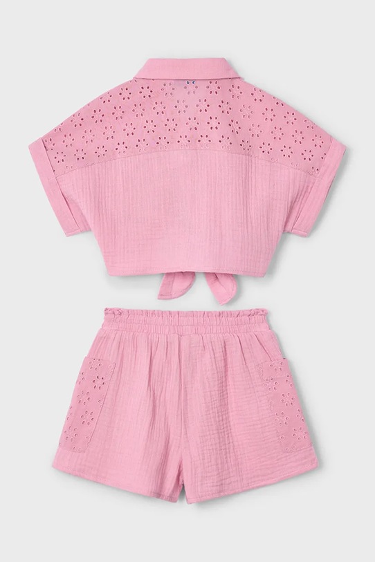 Djevojčice Pamučna dječja trenirka Mayoral 3210.6K.Mini.PPYA roza