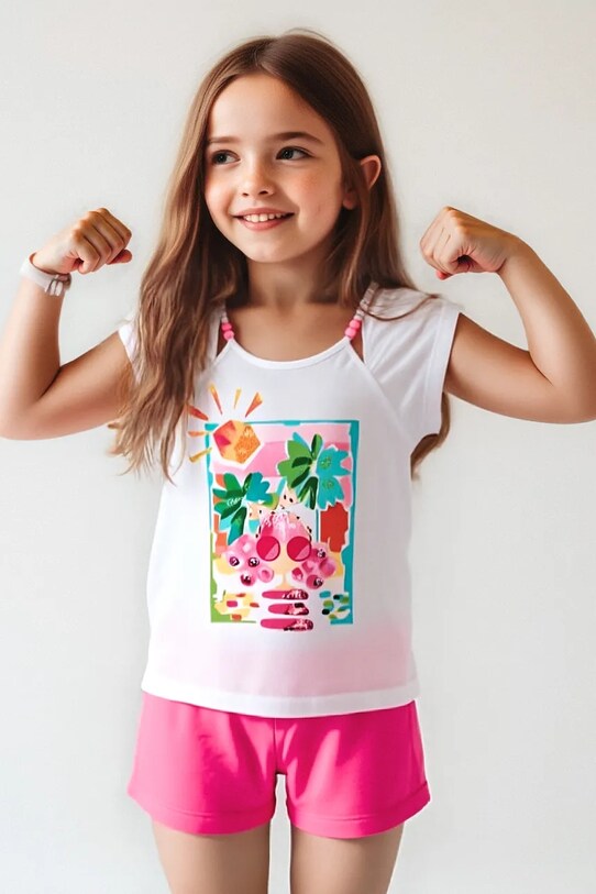 Mayoral set di lana bambino/a maglia rosa 3213.6N.Mini.PPYA