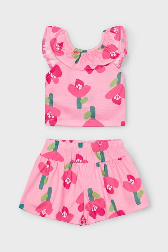 Dětská souprava Mayoral látka růžová 3286.6J.Mini.PPYA