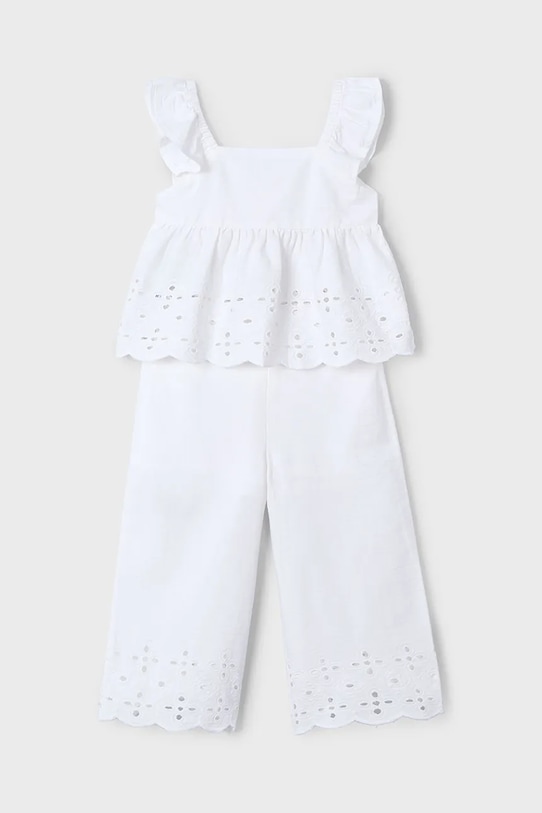 Mayoral set di lana bambino/a 3561.6K.Mini.PPYA bianco SS25