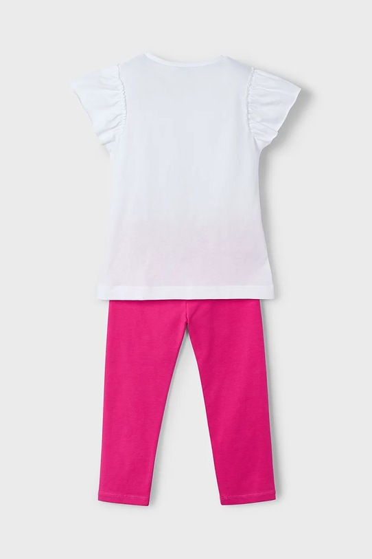 DÍVKA Dětská bavlněná souprava Mayoral 3705.6D.Mini.PPYA růžová