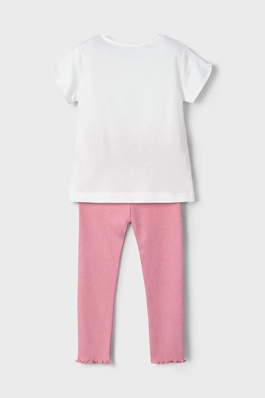 Mayoral set de bumbac pentru copii 3706.6E.Mini.PPYA roz SS25