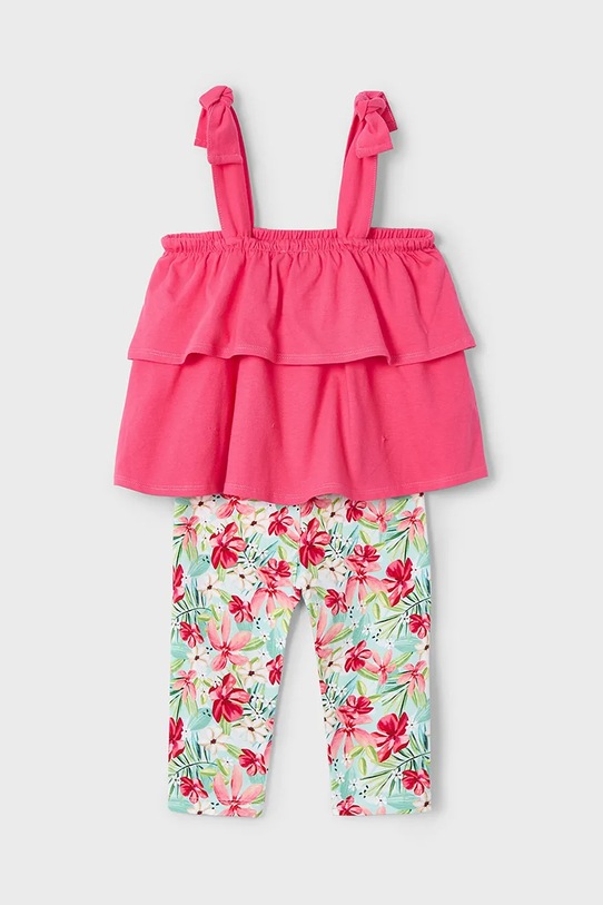 Dziewczynka Mayoral komplet bawełniany dziecięcy 3710.6L.Mini.PPYA różowy