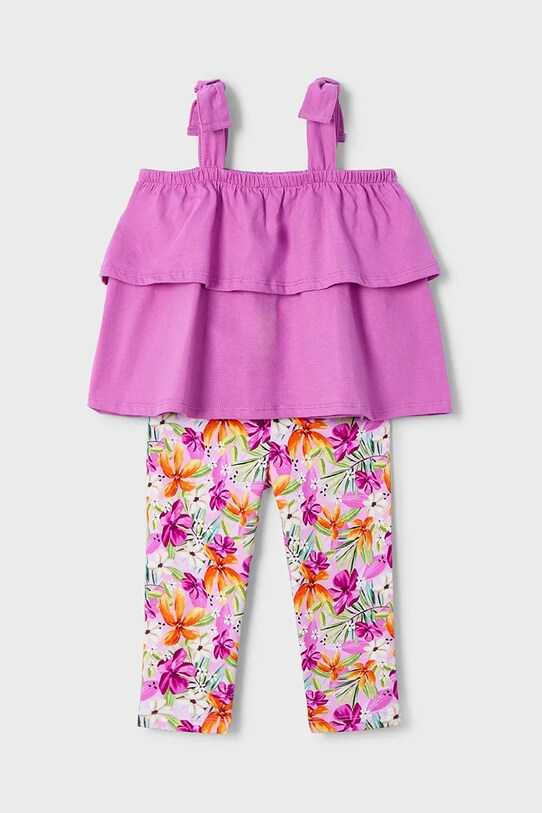Fete Mayoral set de bumbac pentru copii 3710.6L.Mini.PPYA roz