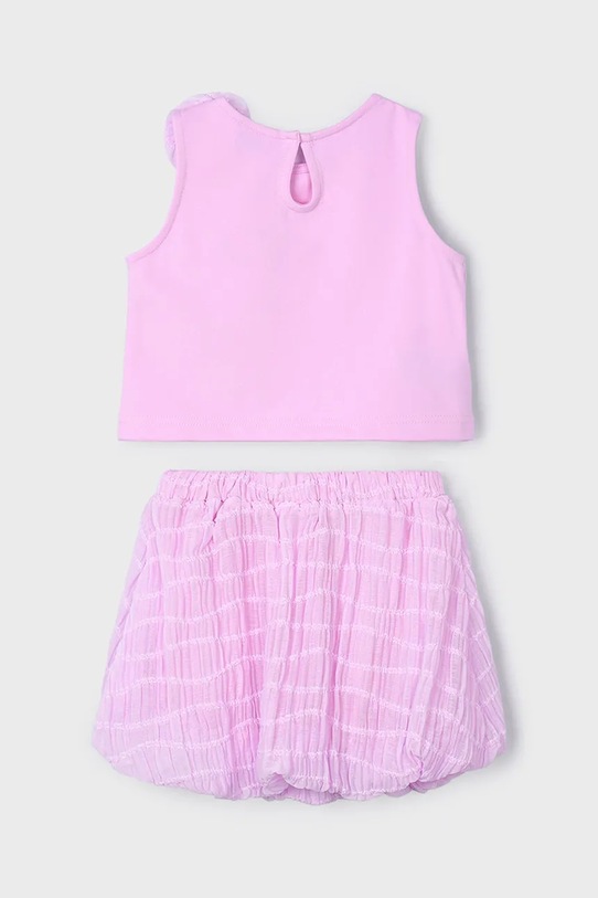 Mayoral komplet dziecięcy 3966.6B.Mini.PPYA różowy SS25