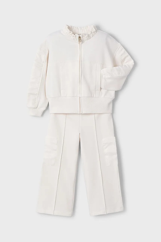 Detská tepláková súprava Mayoral 3878.6H.Mini.PPYA béžová SS25