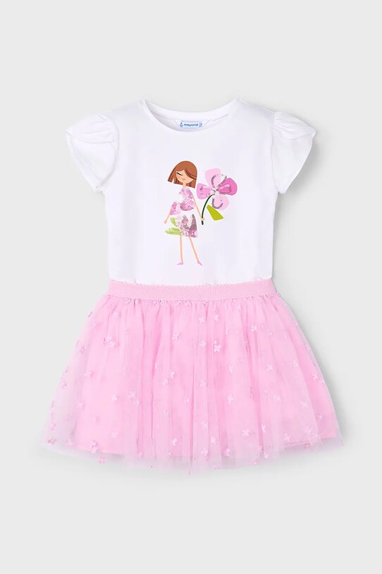 Дитячий комплект Mayoral 3946.6J.Mini.PPYA рожевий SS25