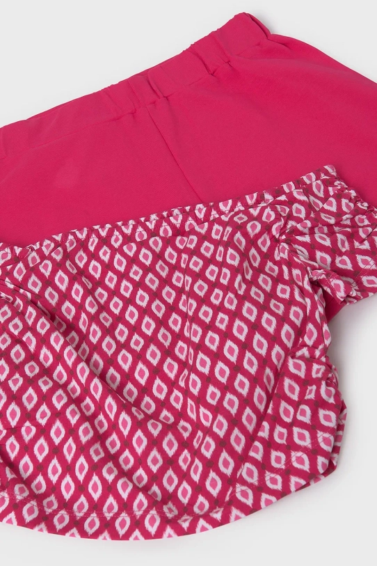 Детский комплект из хлопка Mayoral розовый 6293.8H.Junior.PPYA