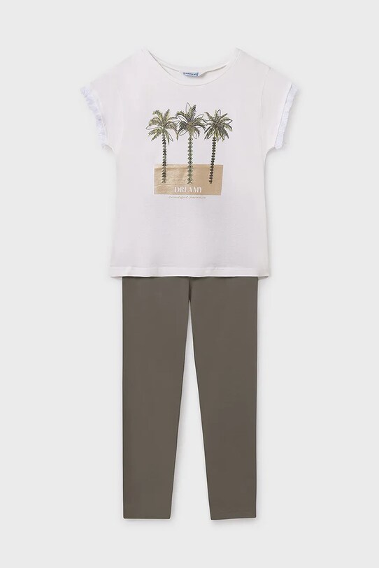 Mayoral completo bambino/a maglia verde 6766.8C.Junior.PPYA