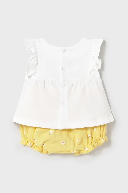 Mayoral Newborn baba szett 1255.2B.Newborn.PPYH sárga SS25